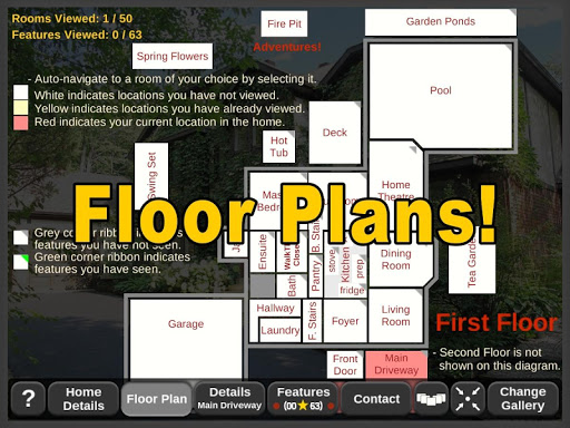 Interactive HotHomeTours Screen 2