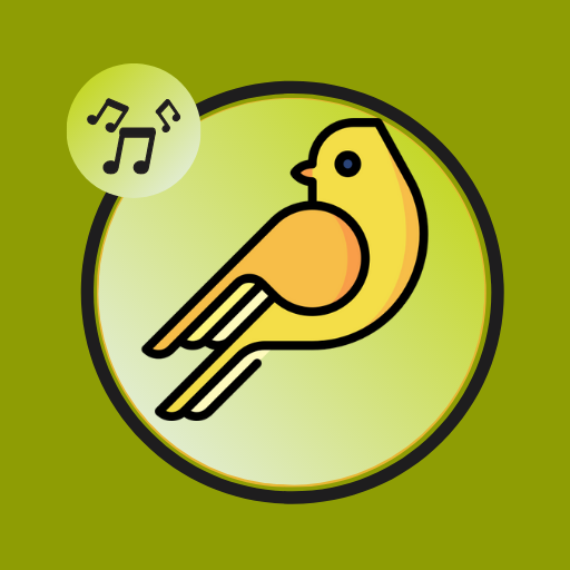 Canary bird sounds logo
