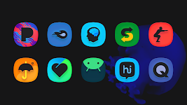 screenshot of SuperBlack Icon Pack