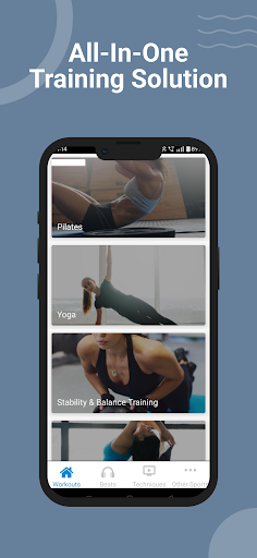Screenshot of Pilates Training