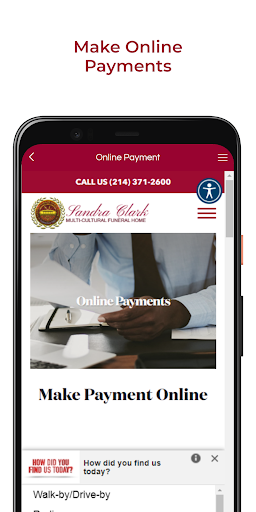 Sandra Clark Funeral Homes Screen 3