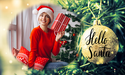 Android application Christmas Photo Frame 2022 screenshort