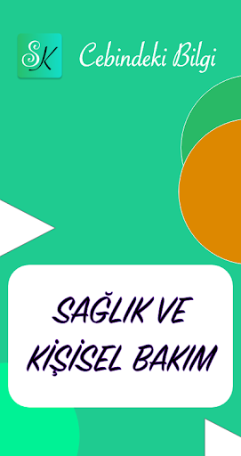 Android application Sağlık ve Kişisel Bakım screenshort
