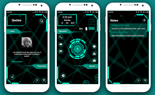 Hi-tech Launcher 3 - AppLock Screen 3