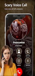 Pennywise scary fake calls