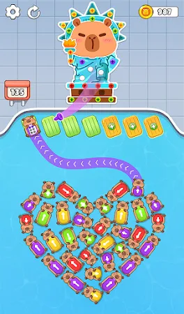 Game screenshot Capybara Mania: Sorting Puzzle mod apk