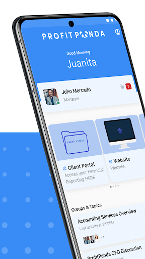 Android application ProfitPanda CFO screenshort