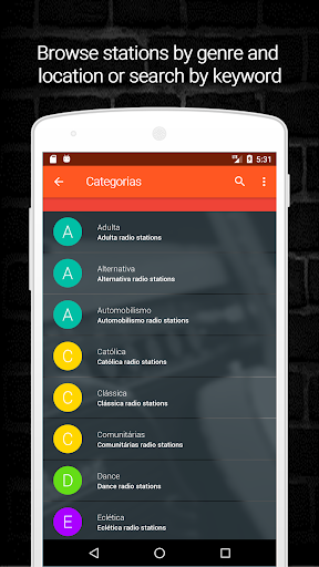 Georgia Radio Stations Screen 2