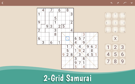 Multi Sudoku automatic solver - free size(image) -- Samurai Sudoku