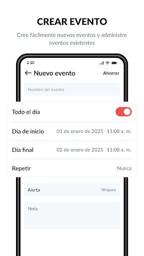 Calendario screenshot 6