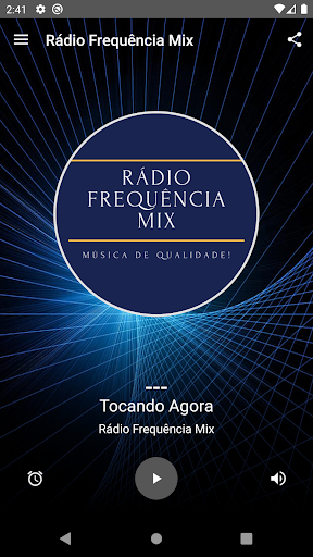 Android application Rádio Frequência Mix screenshort