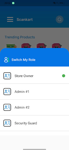 ScanKart Store Screen 3