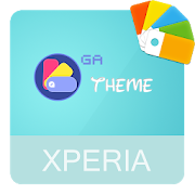 COLOR™ XPERIA | Theme A CYAN ?Design For SONY