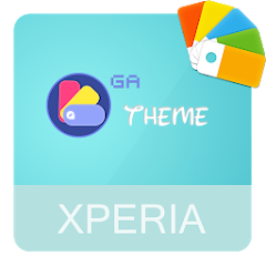 COLOR™ XPERIA | Theme A CYAN ????Design For SONY