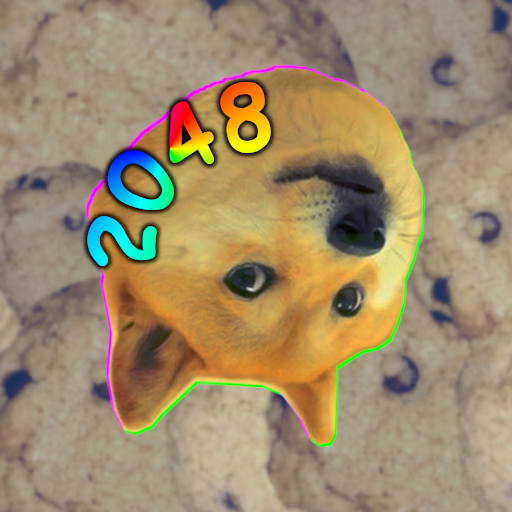 Flappy 2048 Cookie Doge Sim logo
