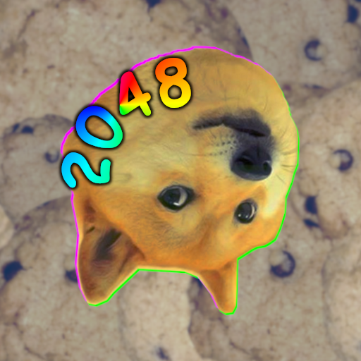 Flappy 2048 Cookie Doge Sim  Icon