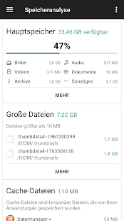 Dateimanager Bildschirmfoto