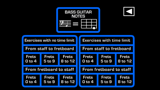 Android application Bass Guitar Notes screenshort