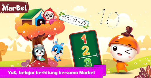 Android application Marbel Matematika SD 1 screenshort