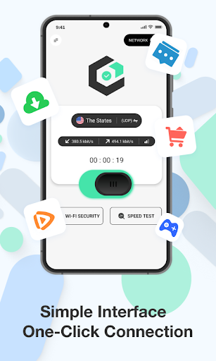 Android application Chip VPN screenshort