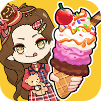 Vlinder Ice Cream dressup game