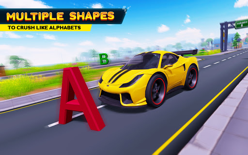 ABC Alphabet Crash Car Driving Free Games APK MOD (Astuce) screenshots 6
