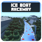 Cover Image of Download Crazy Ice Boat Race - Creative Maps For Minecraft 1.0 APK