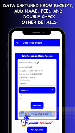 EPayment Tracker Screen 3