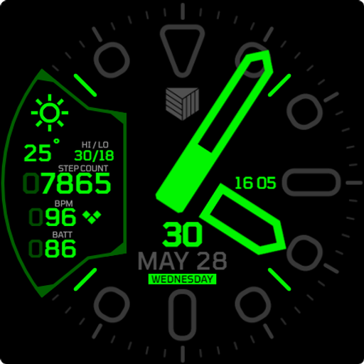 IWF Diver watchface Download on Windows