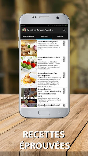 Recettes Amuse Bouche Screen 2