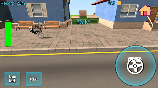 Captura de Pantalla 4 Wheelie Bike 2D - wheelie game android