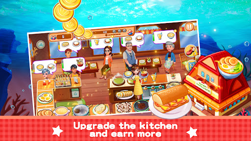 Undersea Restaurant Dash Screen 3