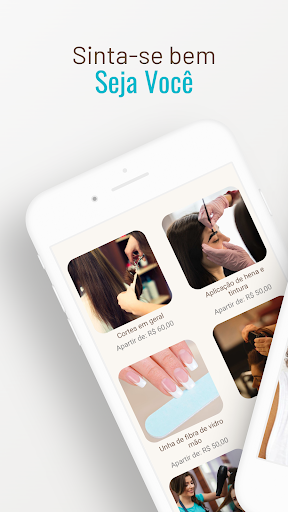 Android application Lindu- Delivery de beleza screenshort