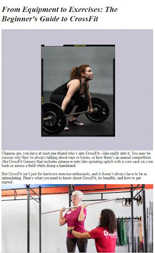 How to Do Crossfit Training