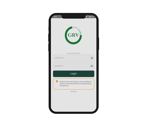 Android application CHGRV Smart System screenshort