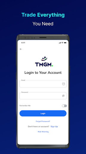TMGM: Trade the world Screen 2