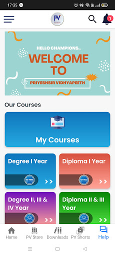 Android application Priyeshsir Vidhyapeeth screenshort