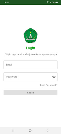 Android application PPDB YPI Nurul Falah - Admin screenshort