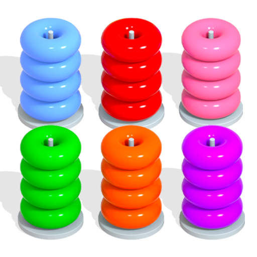 Color Hoop : Ring Sort ASMR 3D Scarica su Windows
