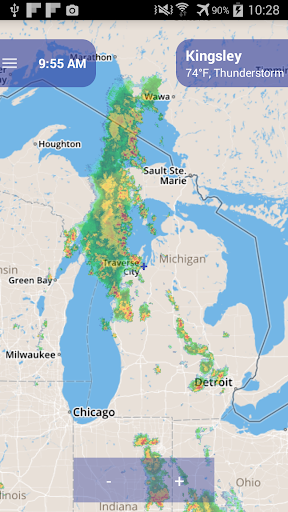 Android application Alpha Radar screenshort