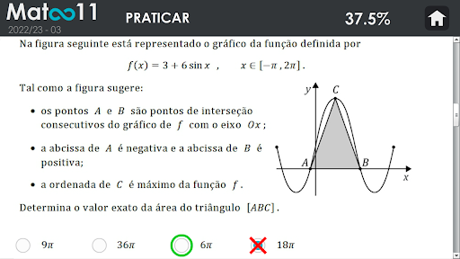 Matoo11 - Matemática 11.º Ano Screen 3