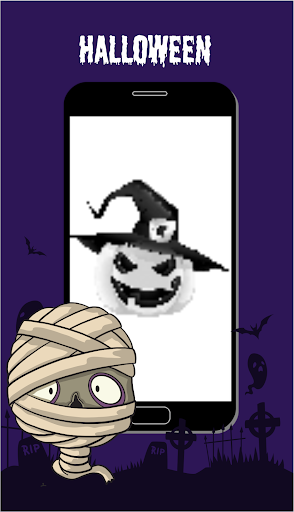 Pixel art - halloween color by number games