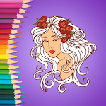 Cover Image of Descargar Coloring Book-Princess,Unicorn  APK