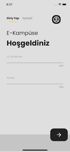 Android application kampüs.al screenshort