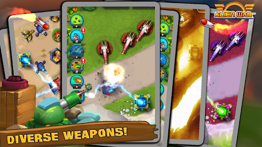Captura 11 Tower Defense: Alien War TD android