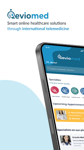 Android application Leviomed screenshort
