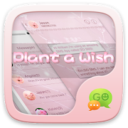 GO SMS PLANT A WISH THEME