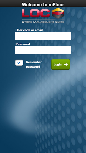 Android application LOC Software mFloor screenshort