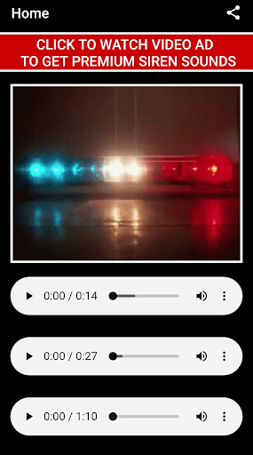 Siren Blast - Emergency Sounds Screen 2