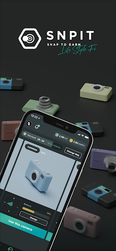 Android application SNPIT - Snap to Earn screenshort